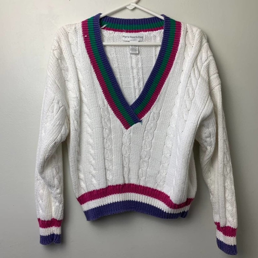 VTG Paris Sports Club Knitted Sweater